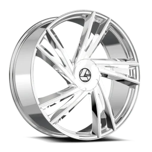 Azara – AZA-529 – Chrome – 20″x8.5″ 35mm – Summer Wheels – AZA-52920853635NC